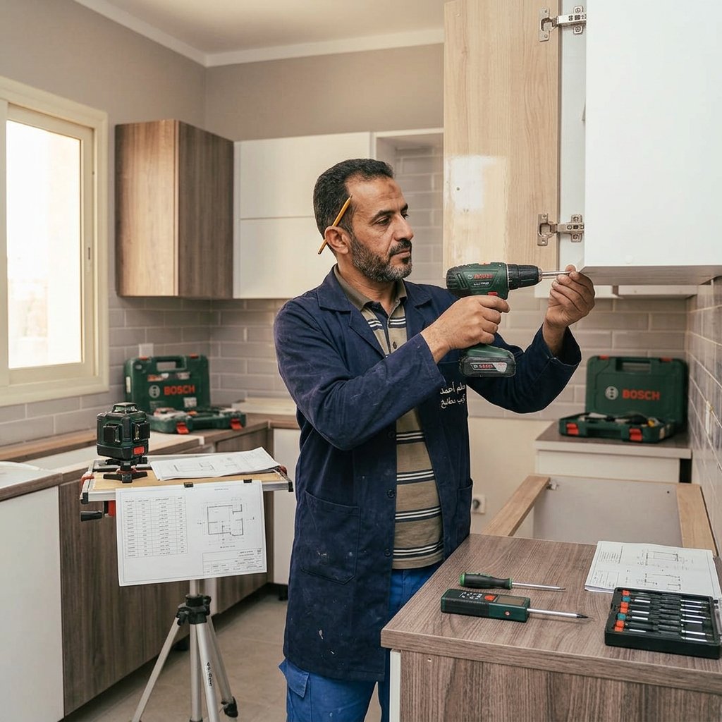 معلم تركيب مطابخ جدة