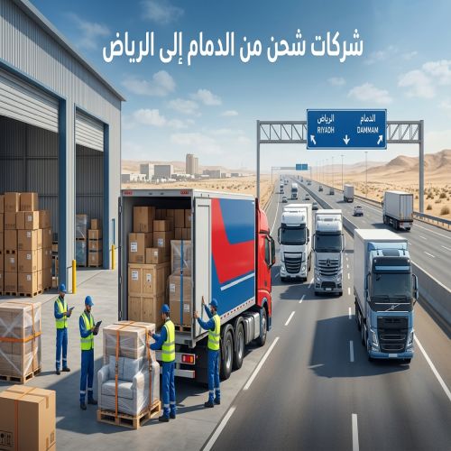 شركات شحن من الدمام إلى الرياض